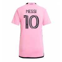 Maglia Calcio Inter Miami Lionel Messi #10 Prima Divisa Donna 2024-25 Manica Corta